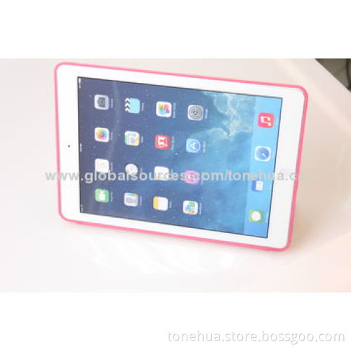 Pure color folding tablet sleeve for iPad